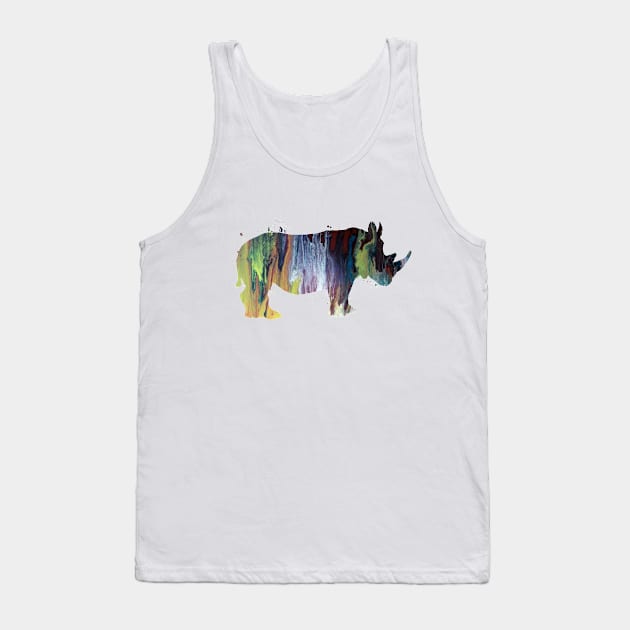 Rhino Tank Top by TheJollyMarten